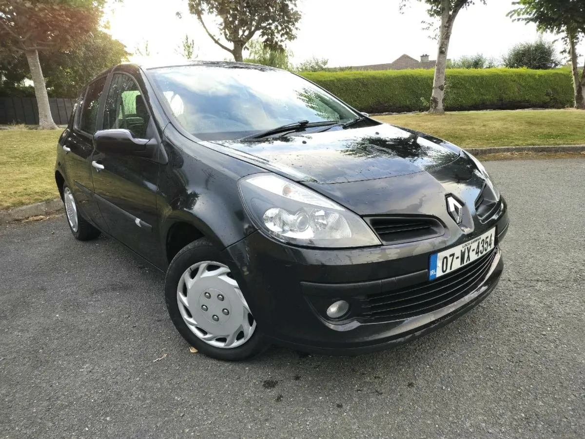 2007 RENAULT CLIO 1.4  NCT 3/26 TAX 4/26 80K - Image 1