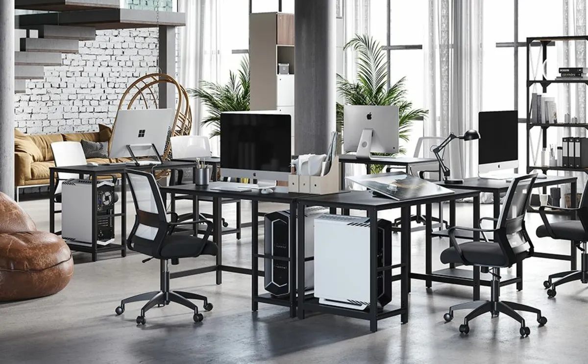 New home office desk with 2 shelves- FREE P&P - Image 3