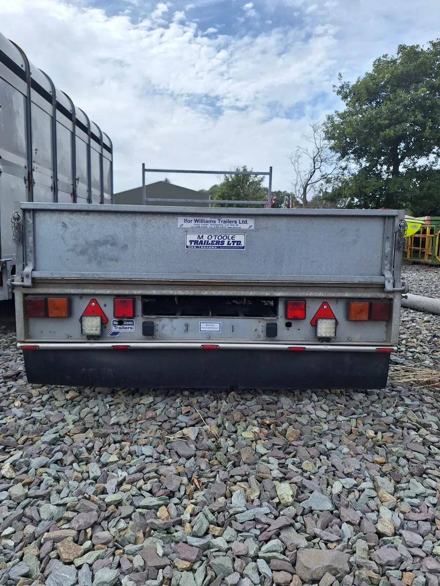 Ivor Williams 14ft Tri Axle Flatbed Trailer - Image 4