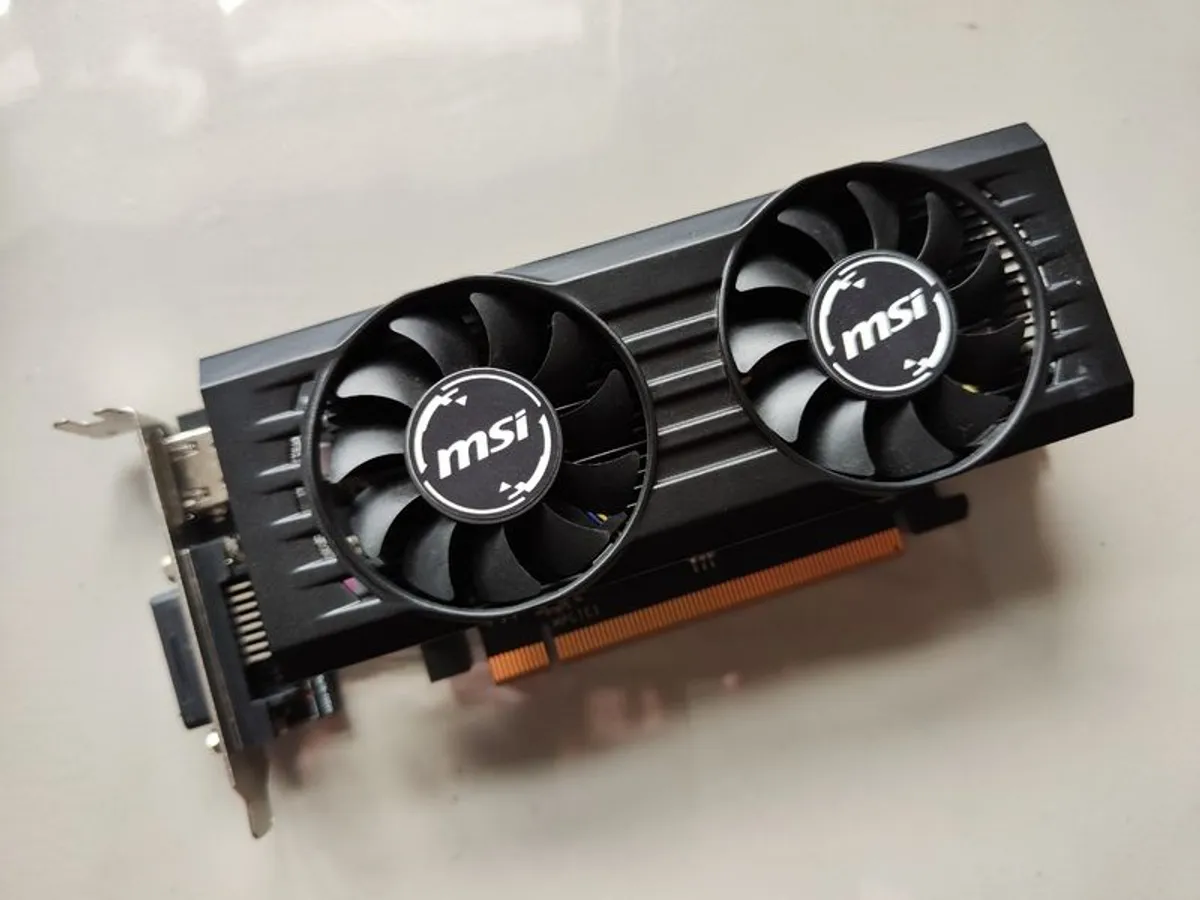 Video card MSI Radeon RX 550 4GT LP OC - Image 1