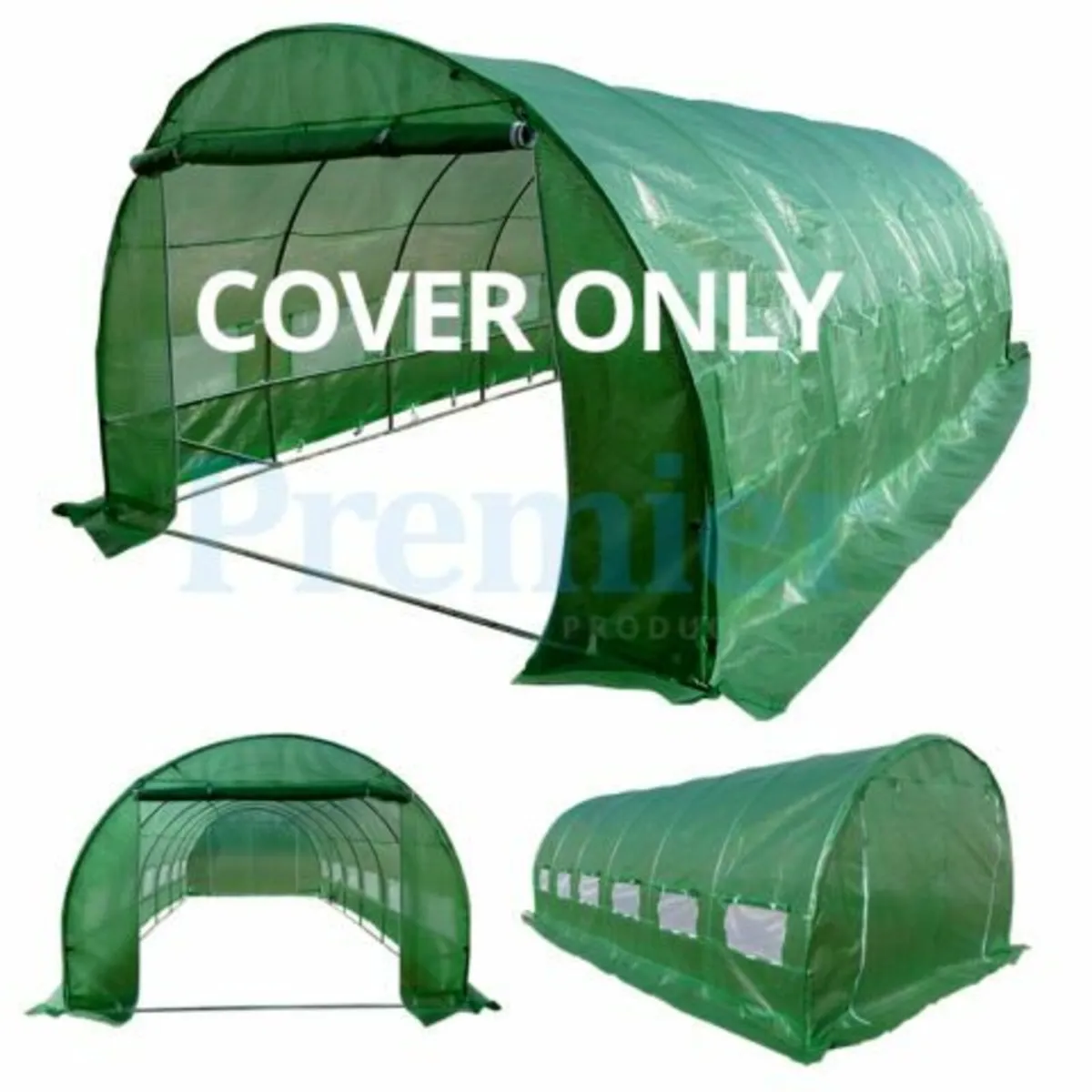 Polytunnel COVER 6M X 3 M X 2 M  COVER ONLY - Image 1