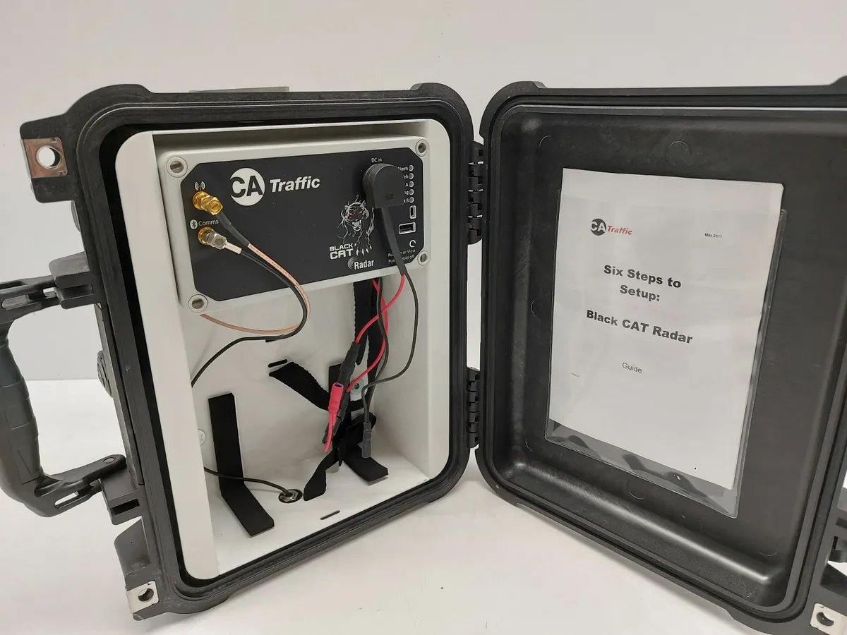 Online Auction Of A Black Cat Traffic Radar & More - Image 1