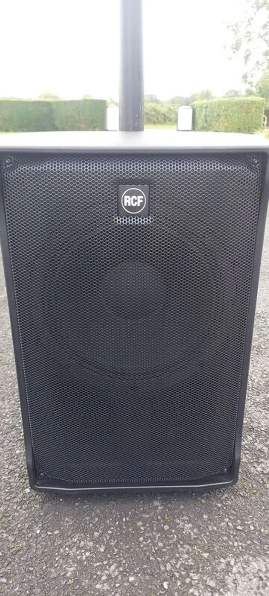 Rcf evox j8 and Takemine semi-acoustic guitar. - Image 3