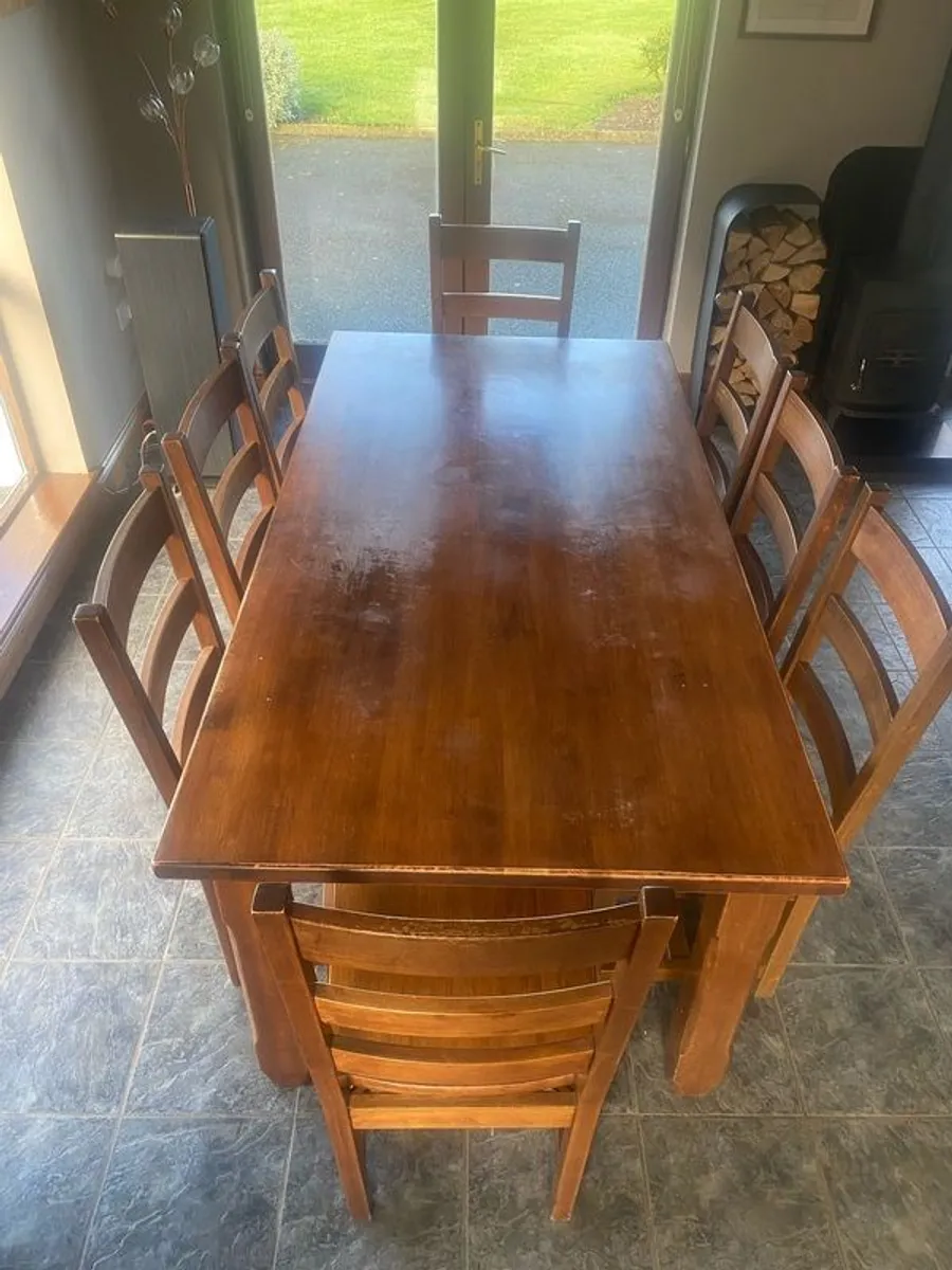 Table/Chairs & Mirror/Cabinet - Image 3