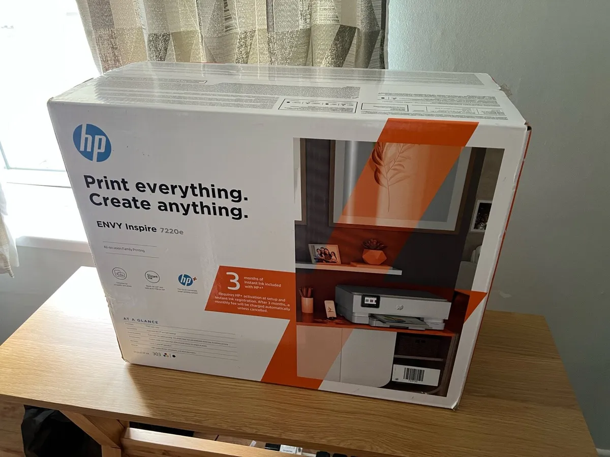 Brand new hp printer not opened