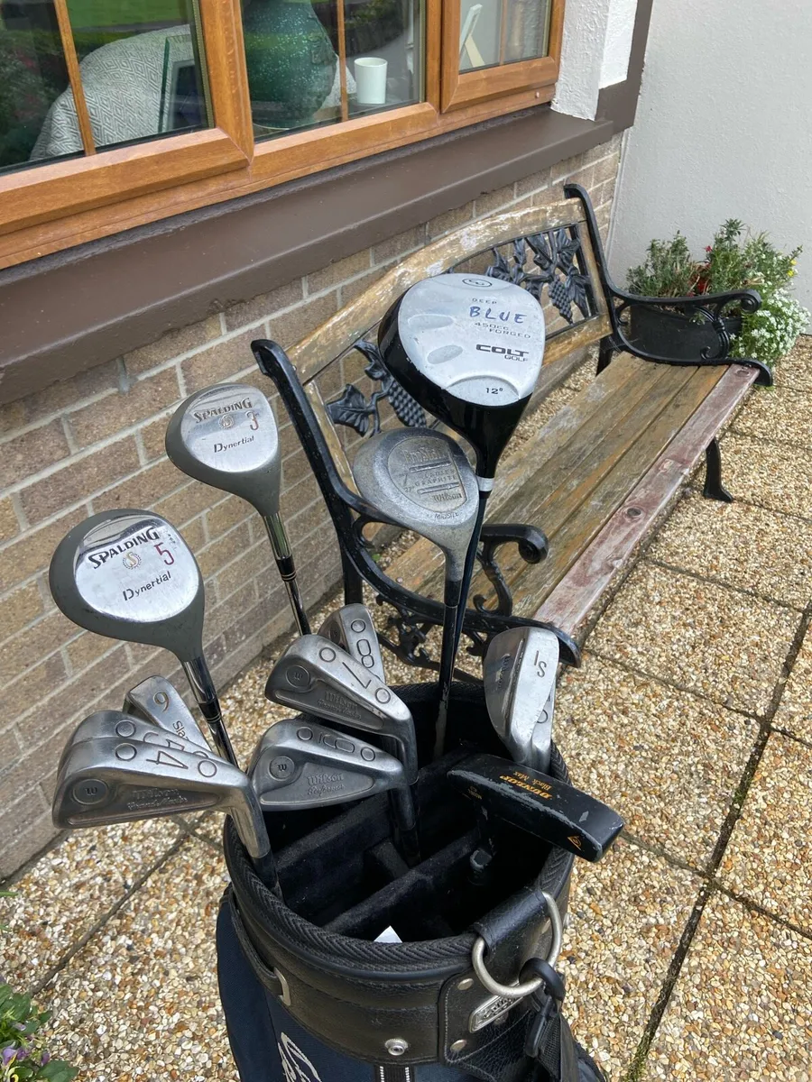 Golf.   Clubs. &.  Bag - Image 2