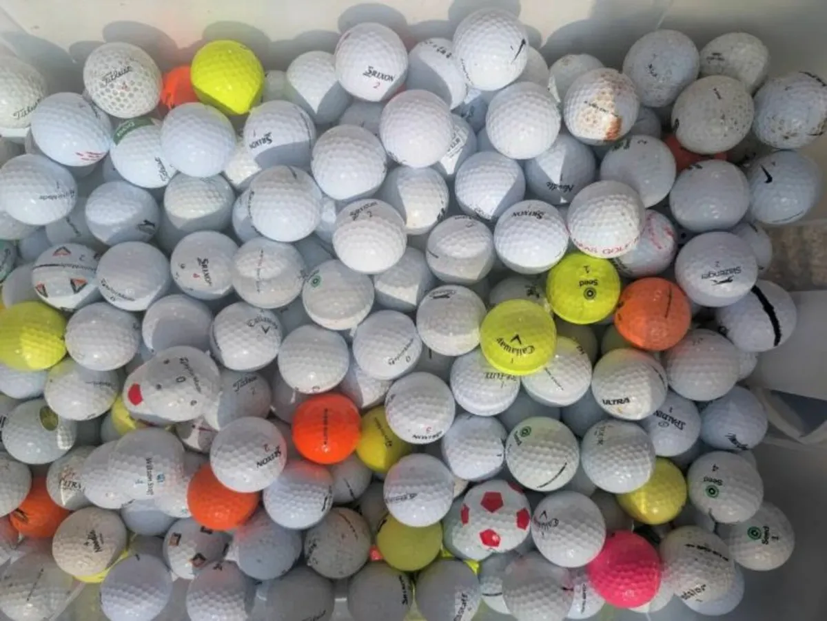 Golf balls 1 euro each