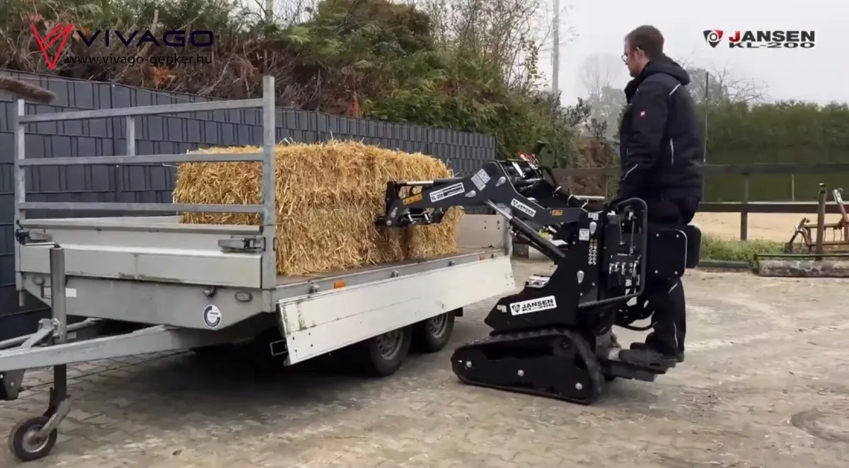 Jansen 500kg multi loader skid steer - Image 1