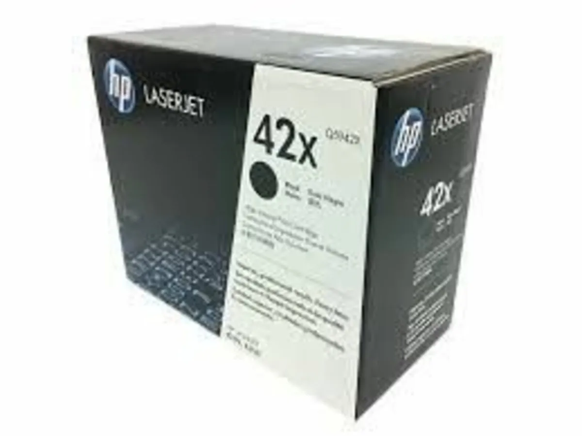 HP 42X (Q5942X) Original Black Toner Cartridge