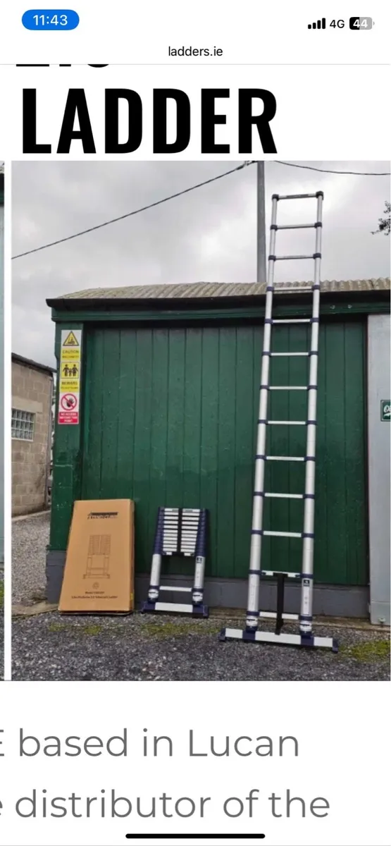 XTEND + CLIMB 3.8M PRO SERIES 2.0 TELESCOPIC LADDE
