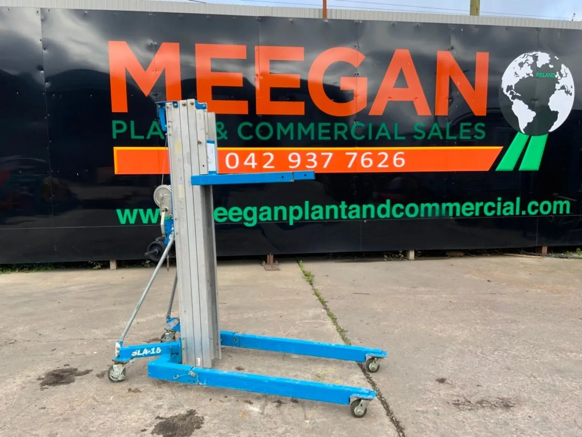 2019 GENIE Sla - 10 MATERIAL LIFT / HOIST....906. - Image 1