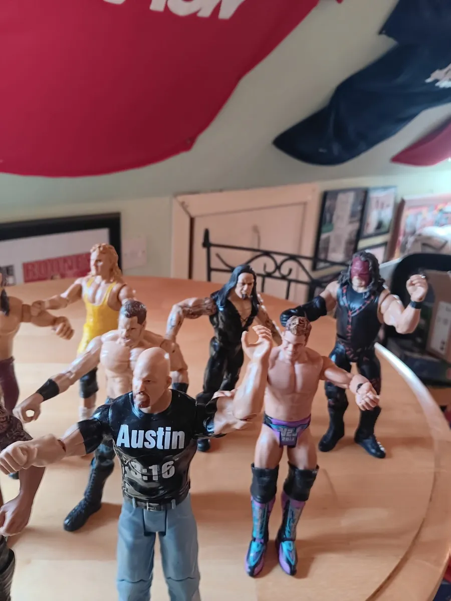 Vintage WWE action figures - Image 1