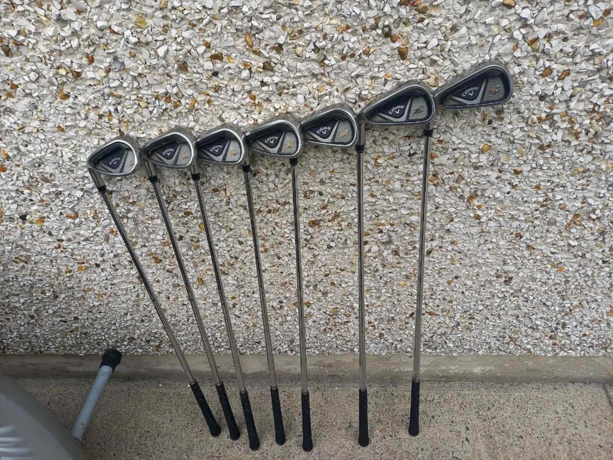 Set of Left-hand callaway x2hot irons - Image 1