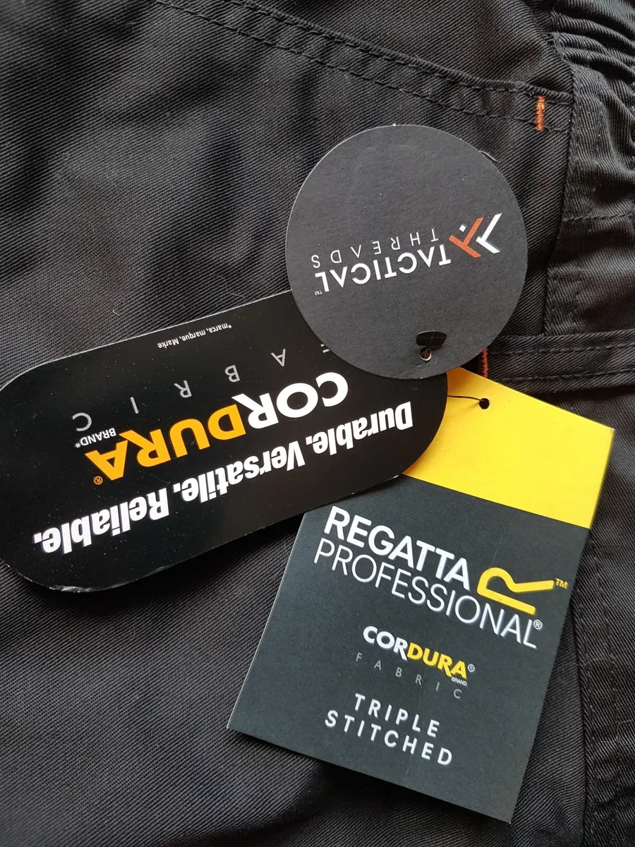 NEW MEN'S REGATTA WORK TROUSERS - Image 2