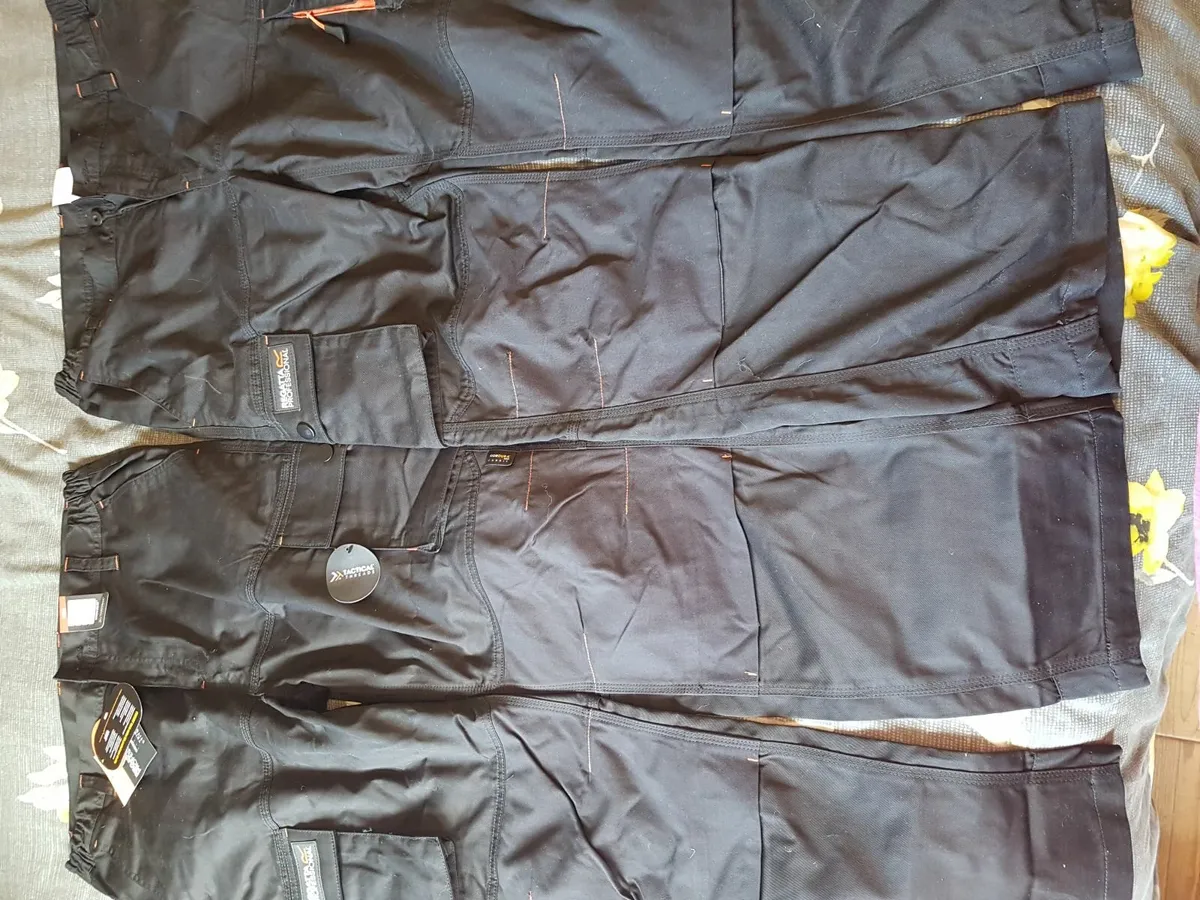NEW MEN'S REGATTA WORK TROUSERS - Image 4