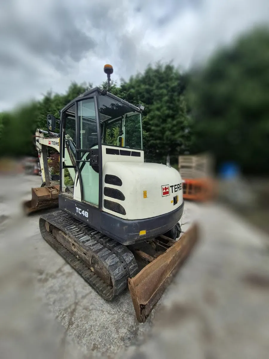 Mini Digger Terex TC48 - Image 3