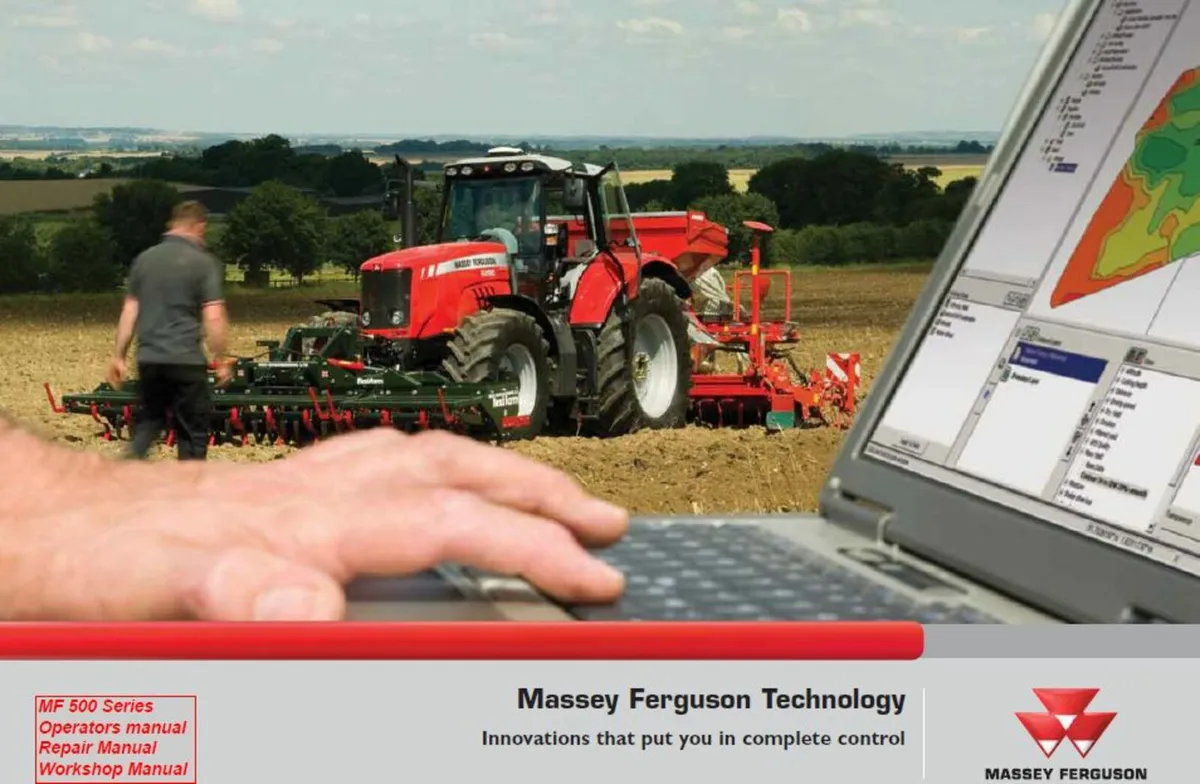 Massey Ferguson 550 565 575 590  Workshop Manual - Image 1