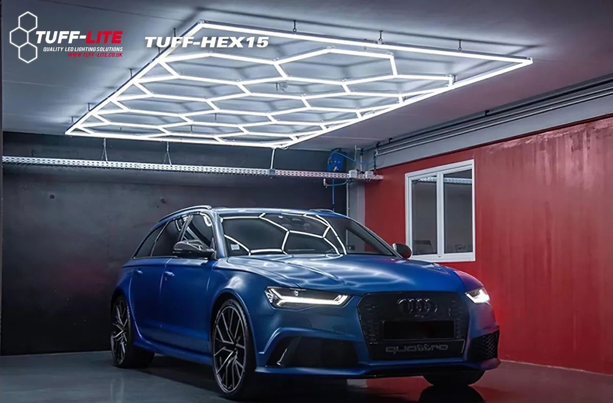 Tuff Lite HEX Lights Garage Showroom Shop Barbers - Image 3