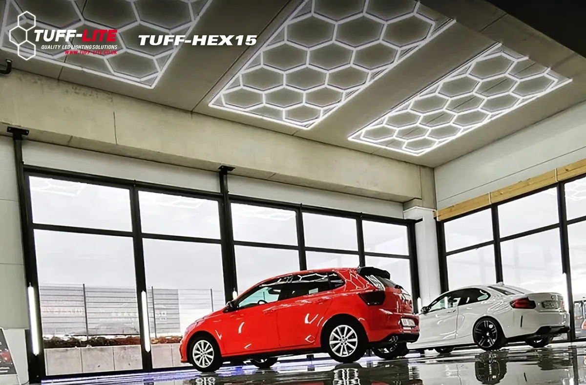 Tuff Lite HEX Lights Garage Showroom Shop Barbers - Image 4