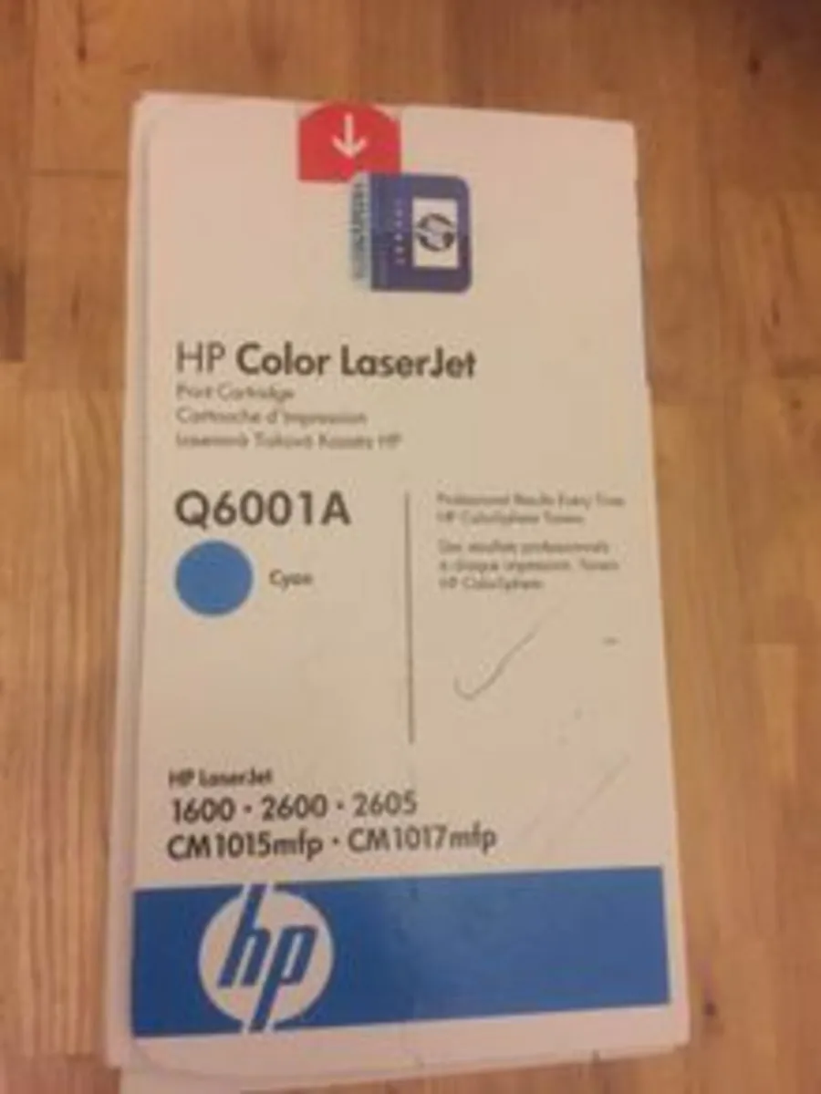 HP 124A Cyan LaserJet Toner Cartridge Q6001A