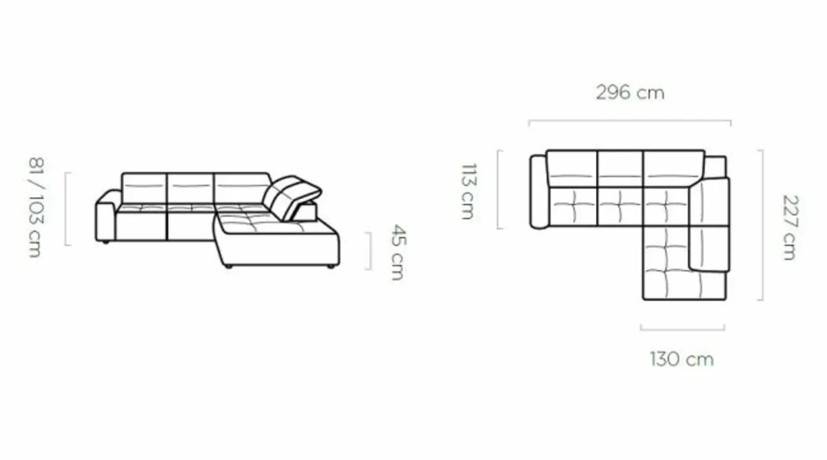 COLOMBO L CORNER SOFA BED - Image 2