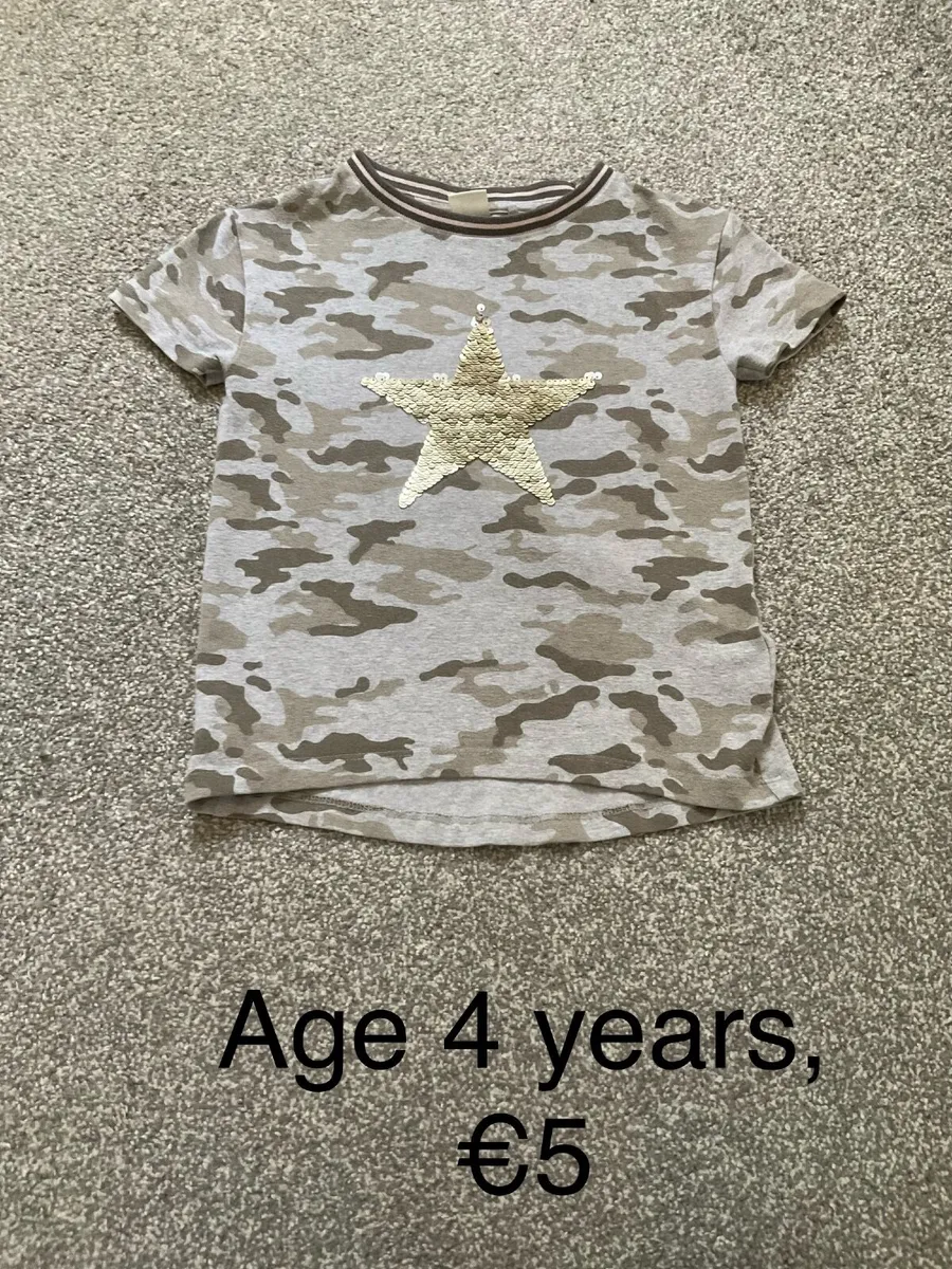 Girls t shirt, age 4