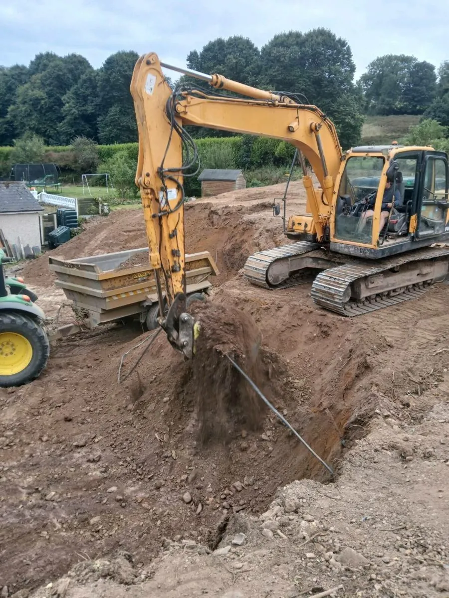 Digger hire landscaping - Image 1
