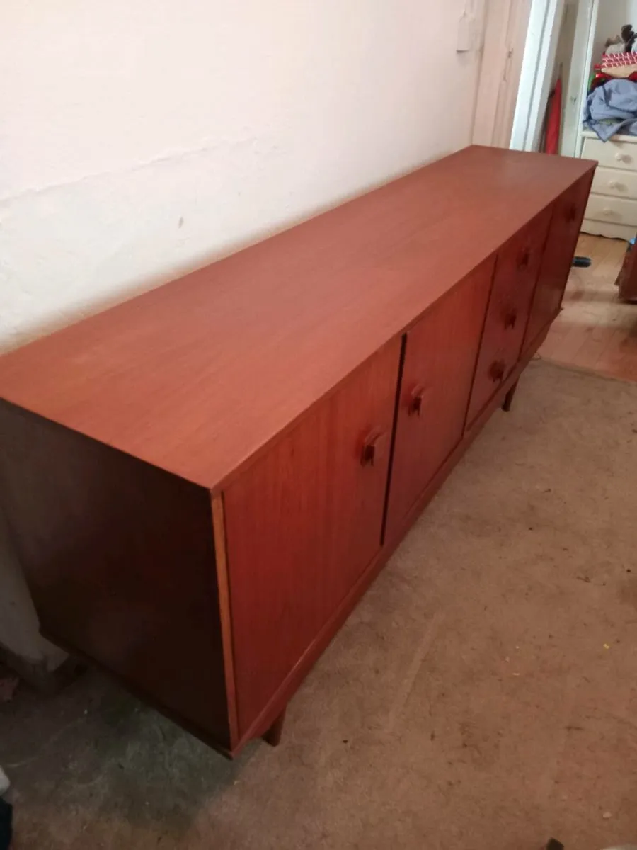 mid century teak sideboard - Image 3