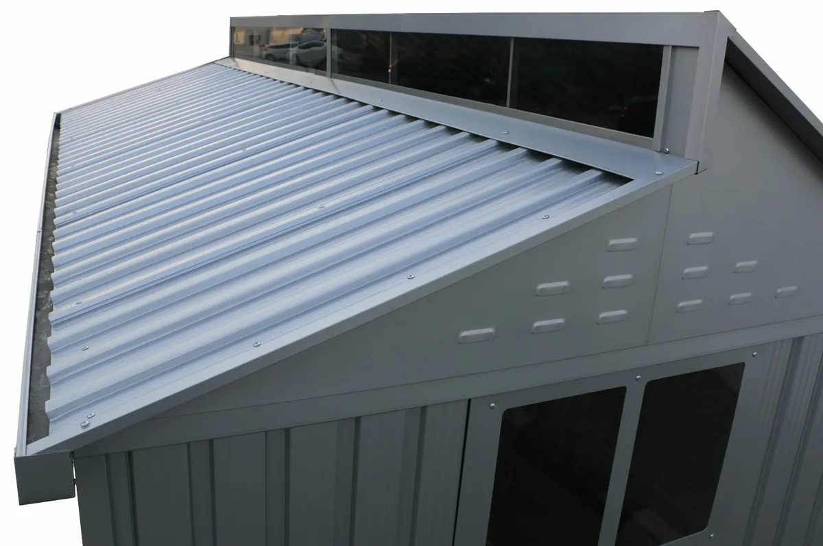 10×8 Aluminium Garden Metal Sheds - Image 4