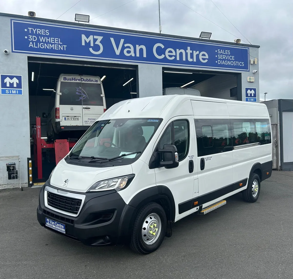2018 Peugeot Boxer 17 Seater Wheelchair Access - Image 1