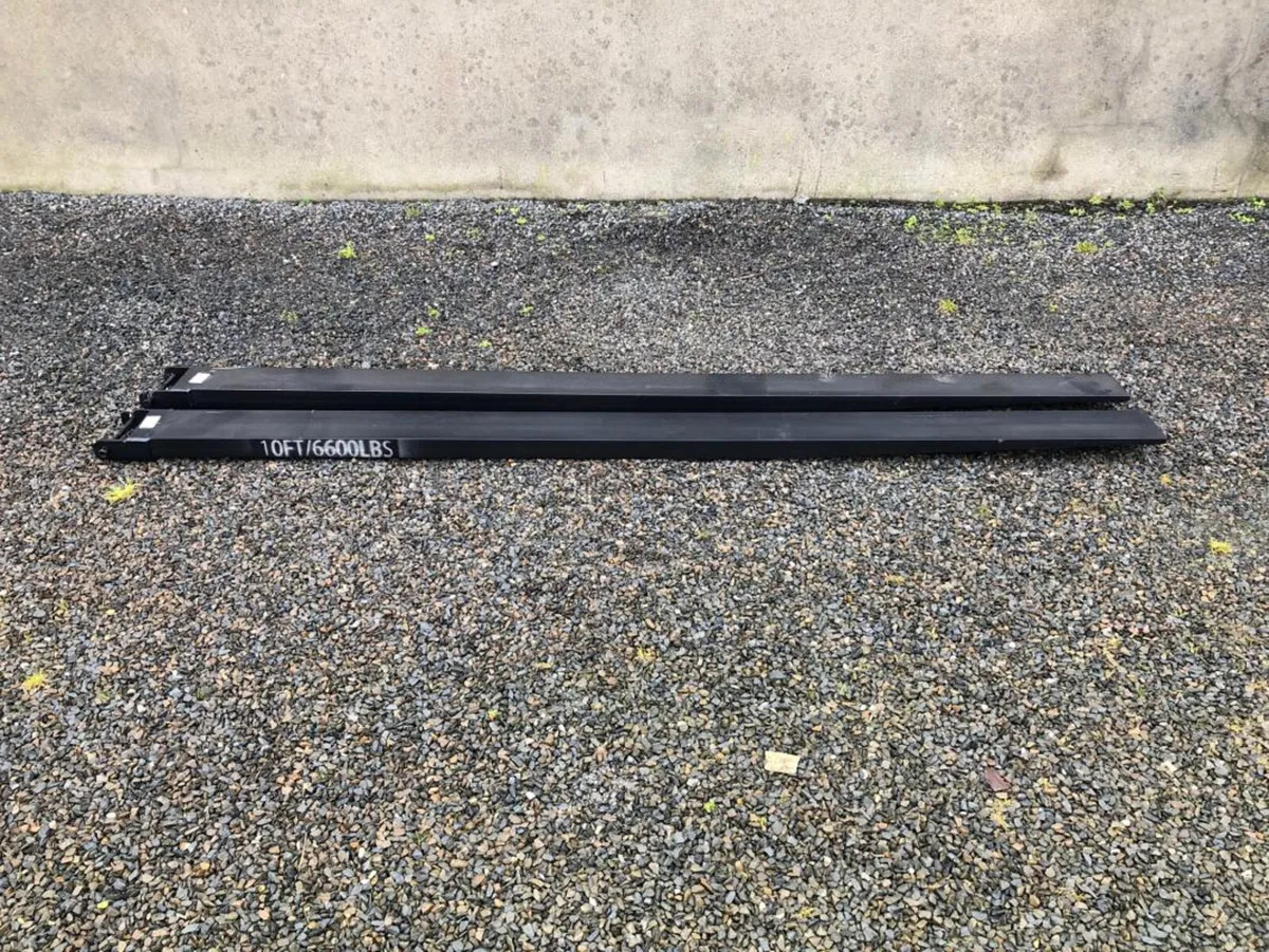 10ft Forklift Extension Toes **Online Auction** - Image 3