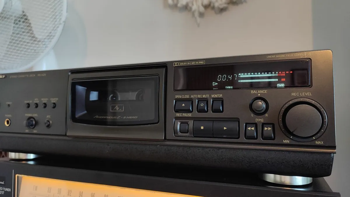 3 Head Technics AZ-6 Tape Deck. VGC. Cleaned - Image 1