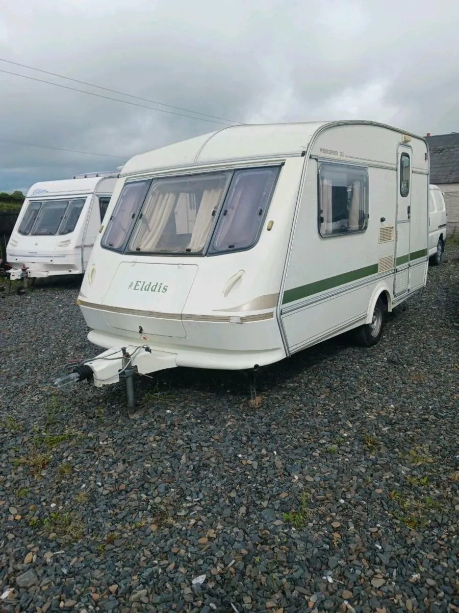 Nice little 2/3 berth elddis caravan - Image 1