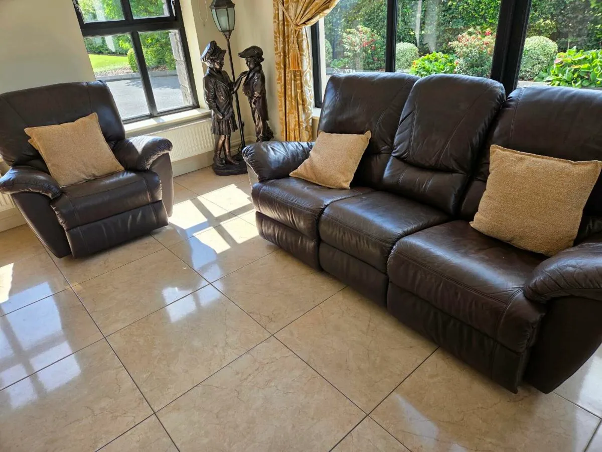 Leather Sofa for Sale - Image 3