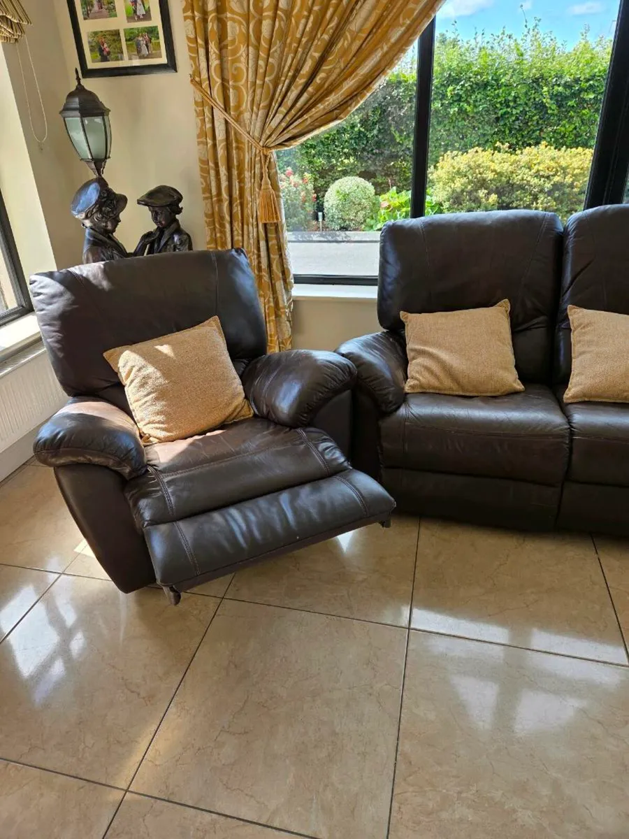 Leather Sofa for Sale - Image 4