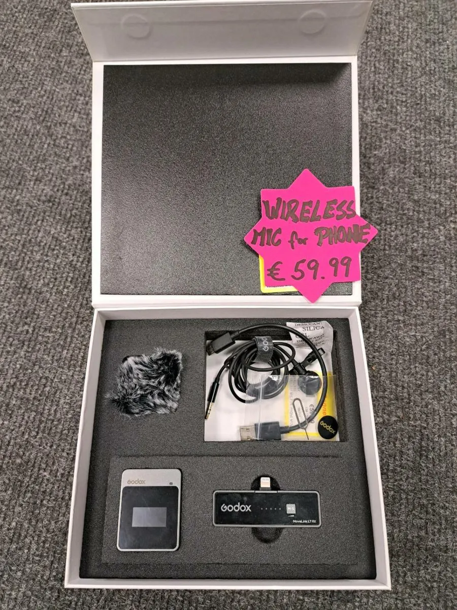 WIRELESS MIC FOR PHONES - Image 1