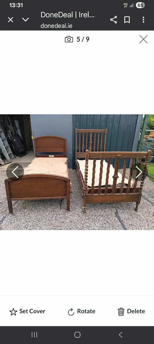 Antique single beds for sale - Image 3