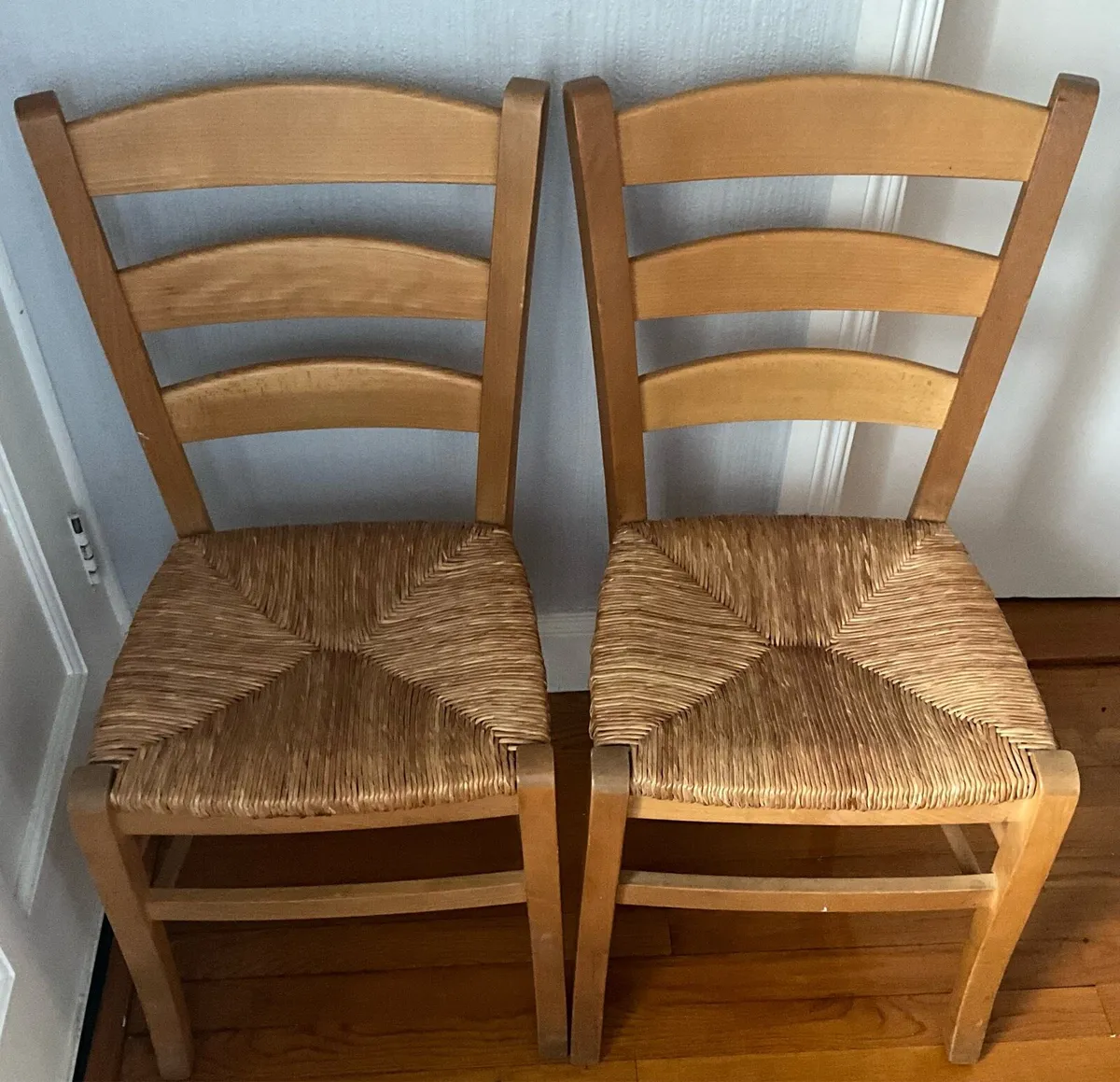 Pr. of Rattan Chairs - Image 2