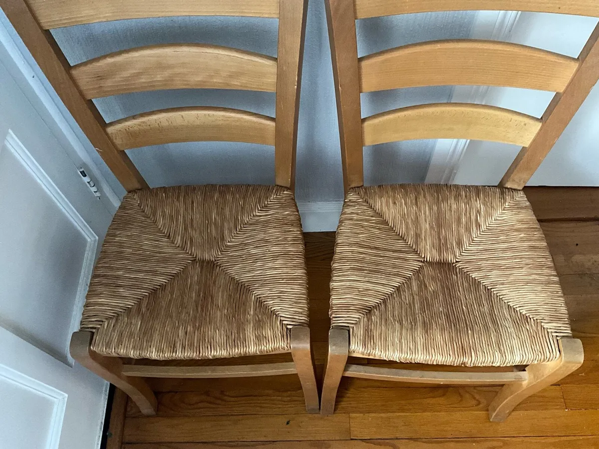 Pr. of Rattan Chairs - Image 3