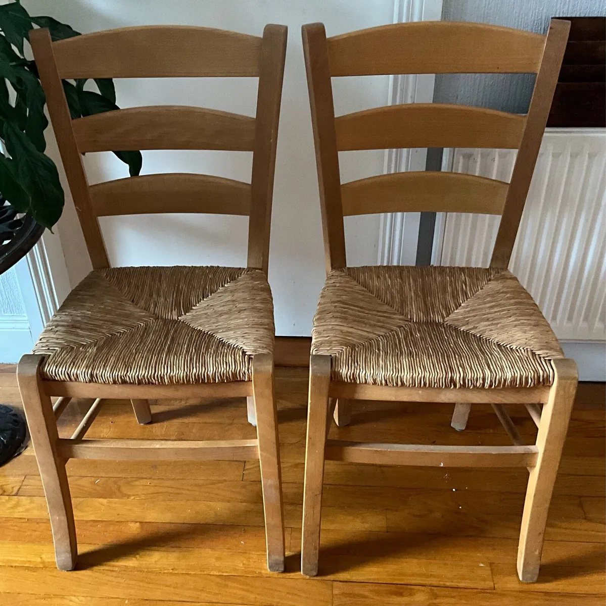 Pr. of Rattan Chairs - Image 1