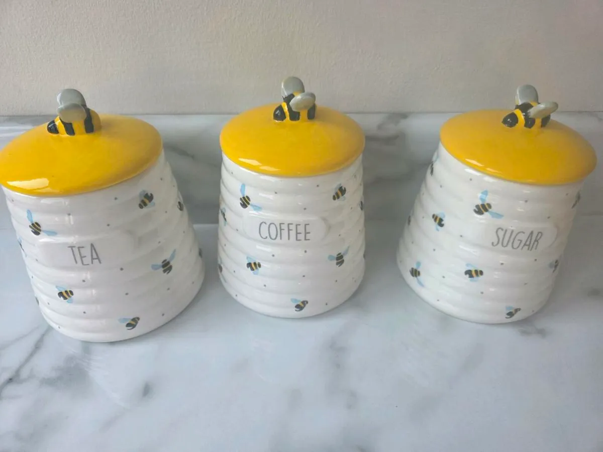 Coffee, Tea and Sugar canister - Image 1