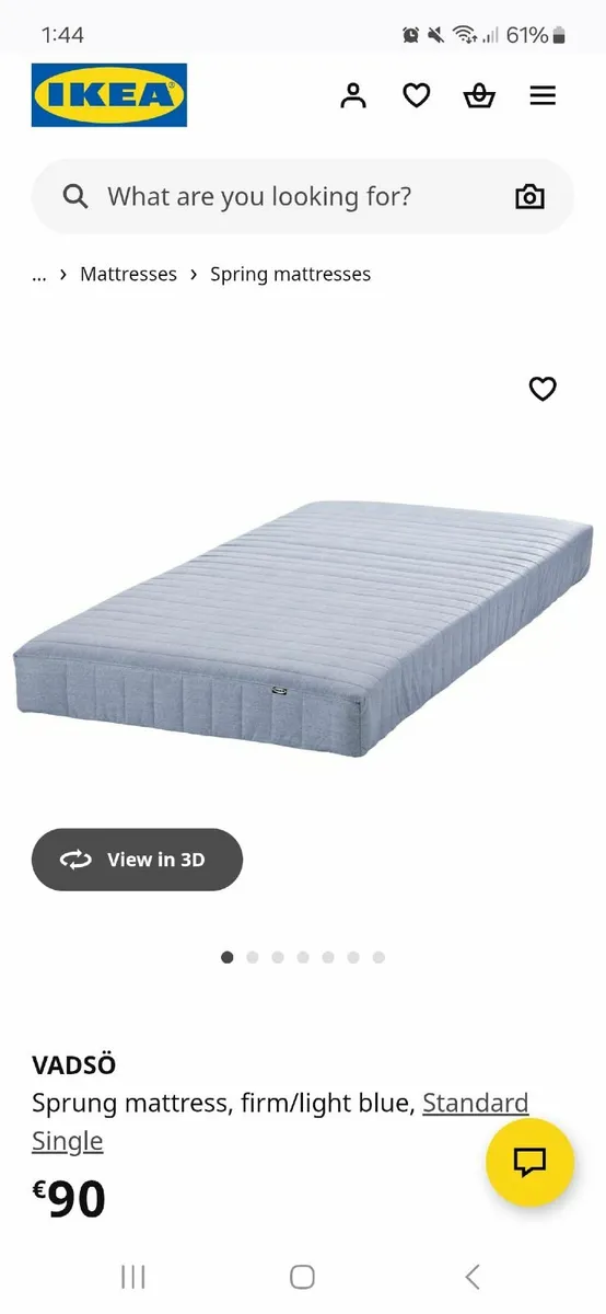 Bunk beds (Ikea) Mattress x2 (Ikea) - Image 3
