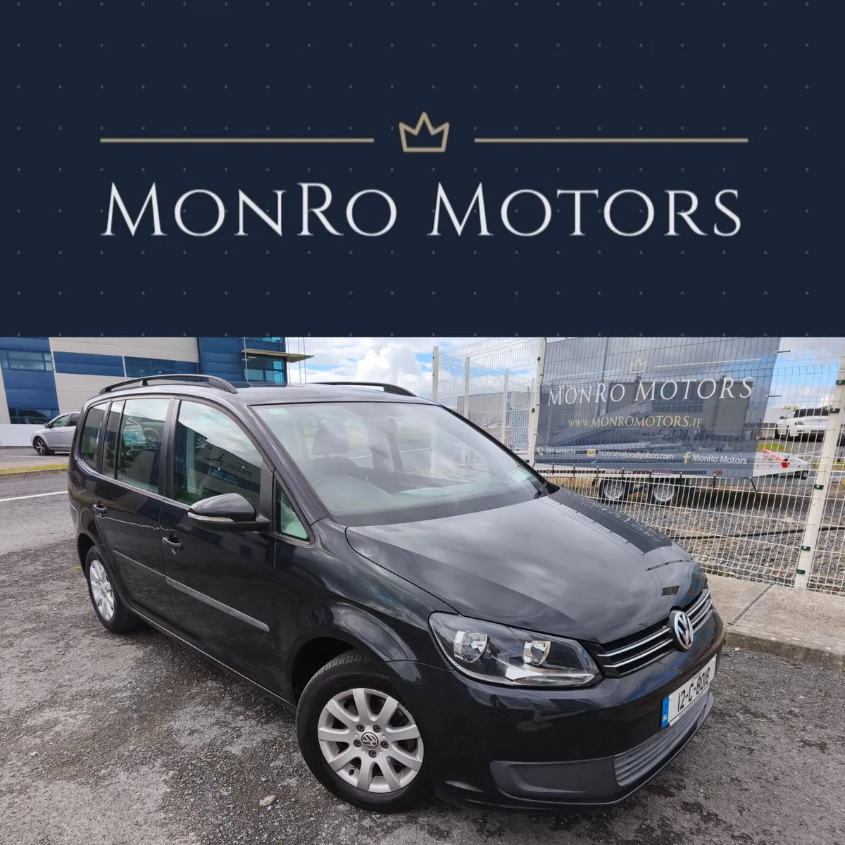 VOLKSWAGEN TOURAN 1.6 TDI 90BHP TRENDLINE,NCT/TAX - Image 1