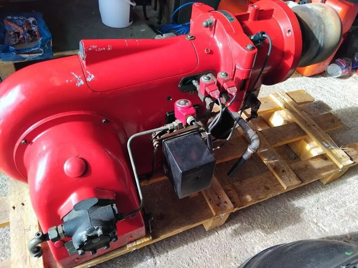 Industrial large dual fuel burner oil / gas - Image 4