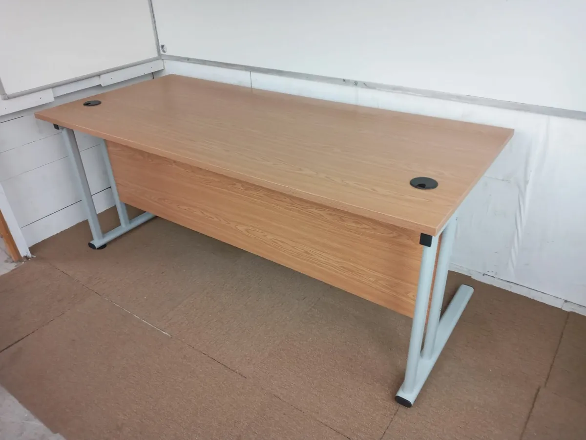 Delivery - 6 x Office Desks Good Quality - Image 3