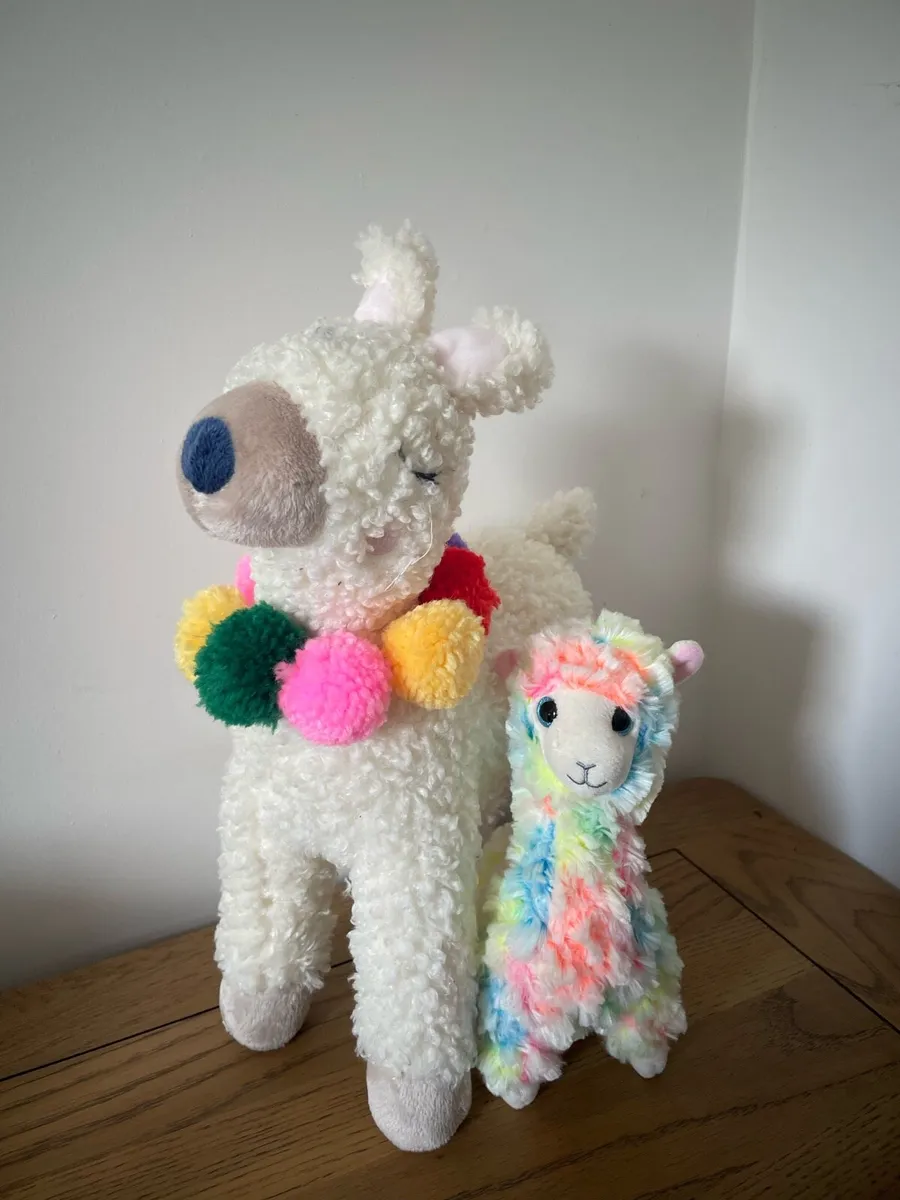 Llama Teddy Duo