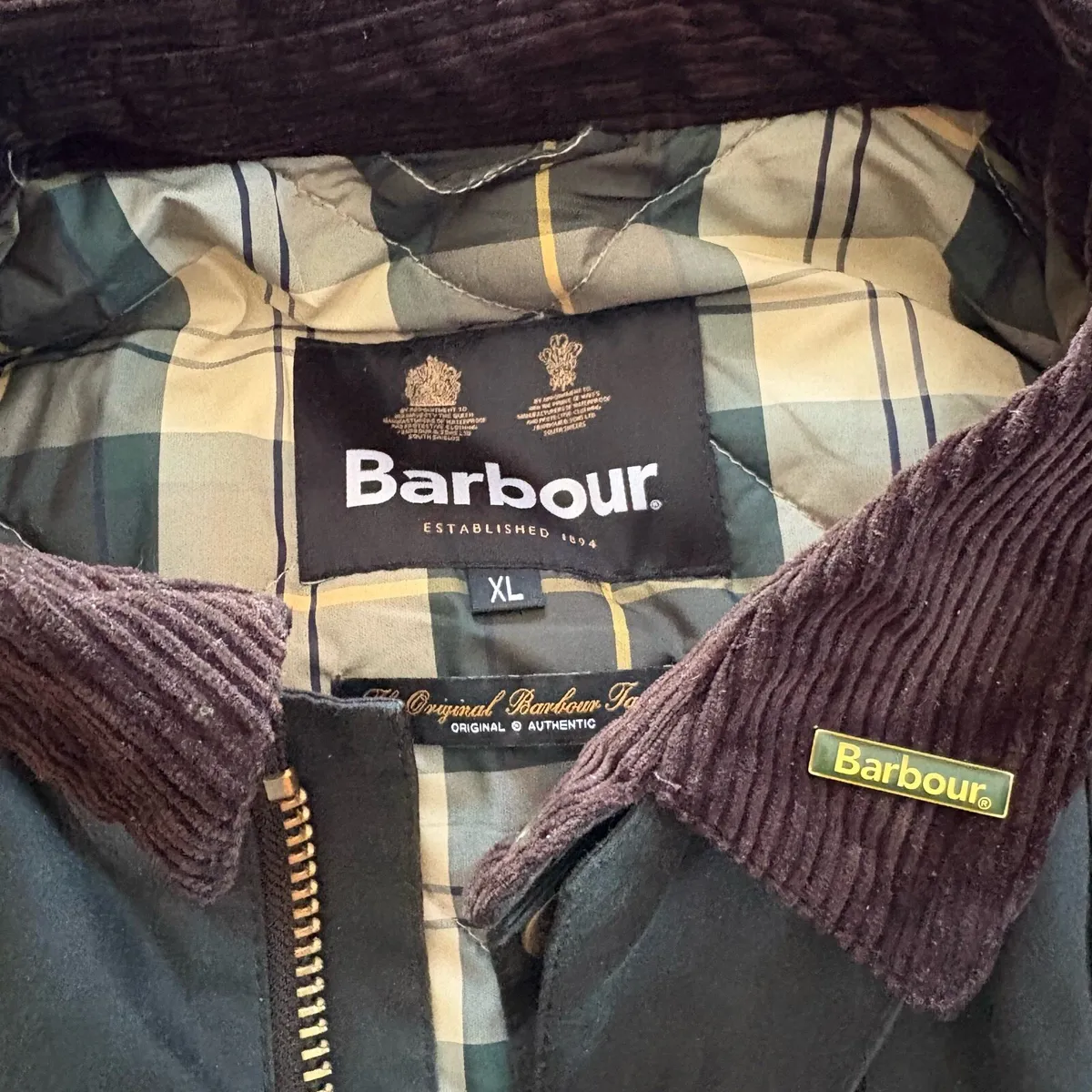 Barbour Reelin Wax Jacket - Image 2