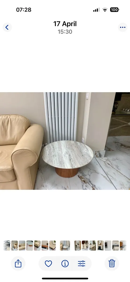 Leather couch - Image 3