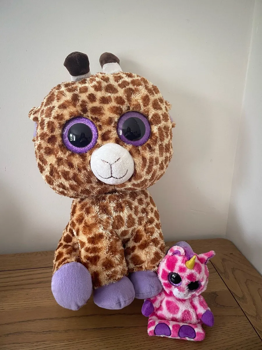 Giraffe Beanie Boo Set