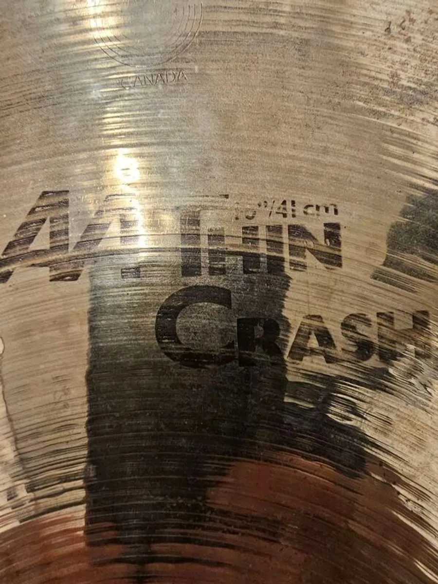 Sabian AA 16" thin crash cymbal - Image 2